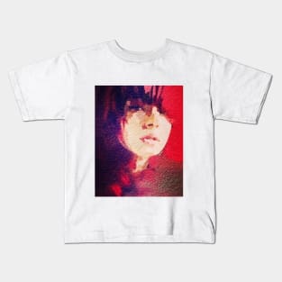 portrait in teeee Kids T-Shirt